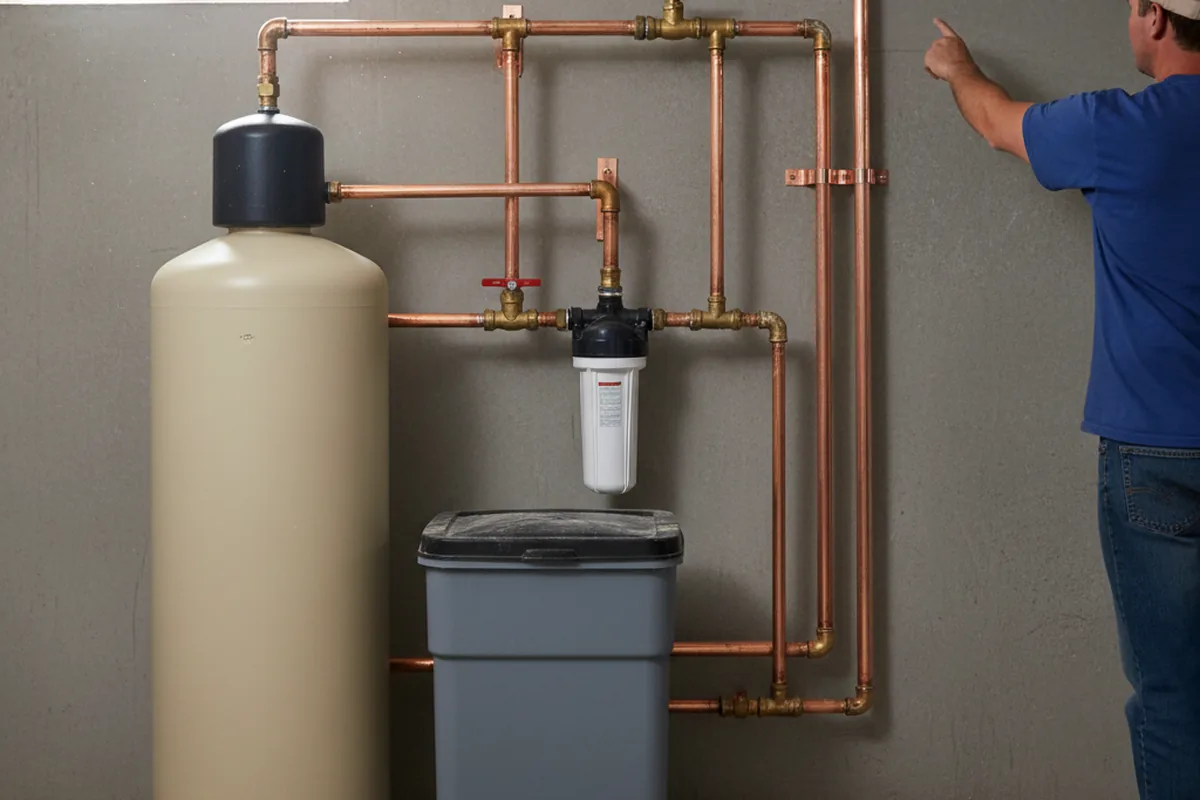Whole-house water treatment system installed in Newnan